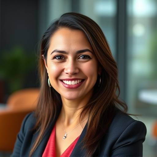 Foto de Maria Eduarda Santos, instrutora de entrevistas comportamentais na Academia da Entrevista